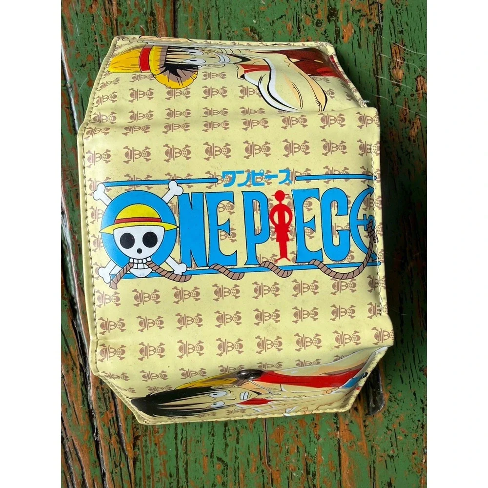 One Piece Faux Leather Trifold Wallet Featuring Monkey‎ D Luffy